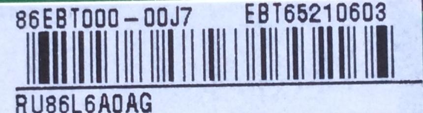 MAIN PARA TV LG OLED 4K HDR UHD SMART TV / NUMERO DE PARTE EBT65210603 / EAX68102603 / 65210603 / EAX68102603(1.0) / PANEL LE550AQD (EL)(A3) / MODELO OLED55B8PUA / OLED55B8PUA.BUSWLJR - Imagen 2